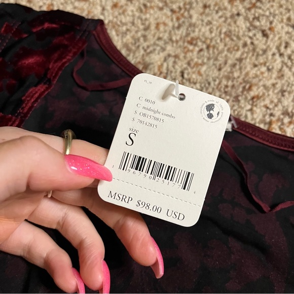 Free People Magic Hour Bodysuit Midnight Combo - Picture 6 of 9